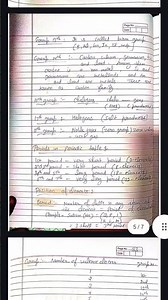 Science class 10th | Chapter 5 notes | periodic classification of elements | #class10notes #science