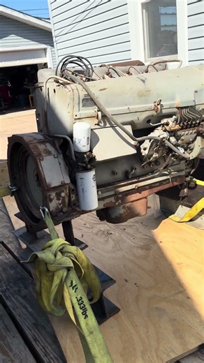 Deutz air cooled six cylinder diesel bf6l913 swap engine