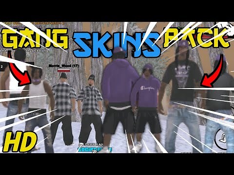 [GTA:SAMP] HD GANG SKINS PACK | MOST POPULAR & LATEST SKINS 🔥💯 (MUST WATCH!!)