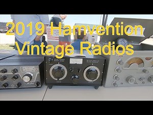 A Look at Vintage Ham Radio Gear Hamvention Flea Market