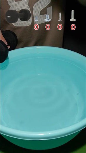 How many layers until it finally floats? 😳💦#experiment #asmr #science #fyp #viral#whathappensif #