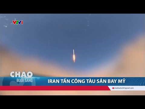 Iran phóng tên lửa tấn công tàu sân bay Mỹ | Cụm tin | VTV24