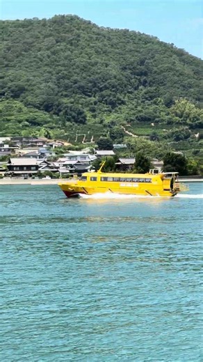 旅客船「シトラス」 瀬戸田沢港を航行 尾道～瀬戸田航路 瀬戸内クルージング 生口島・瀬戸田沢 広島県尾道市 2026年7月16日 #尾道市 #広島