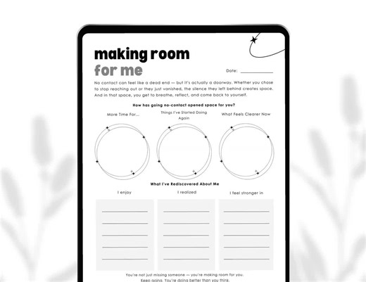 PLR / Resell Getting Over Ghosting Workbook for Commercial Use, Printable and Editable Template, Healing Workbook, Ghosting Journal - Etsy