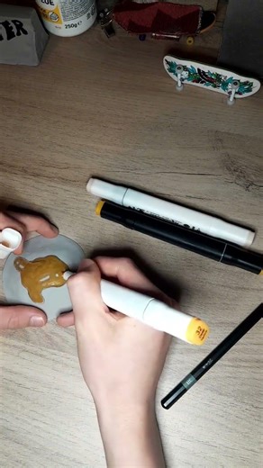 décoration module de finger skate #fingerboard #skateboard #techdeck #skateboarding #graffiti