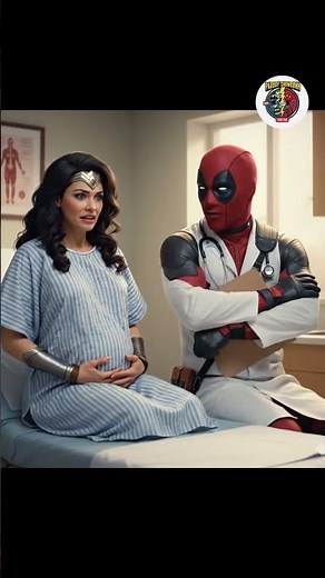 wonder woman gets pregnant #deadpool #wonderwoman