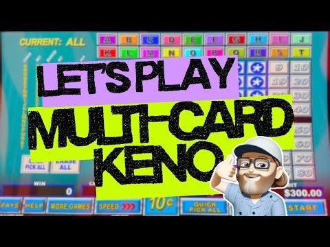 Playing Multi-Card Keno, and This Happened..😵‍💫