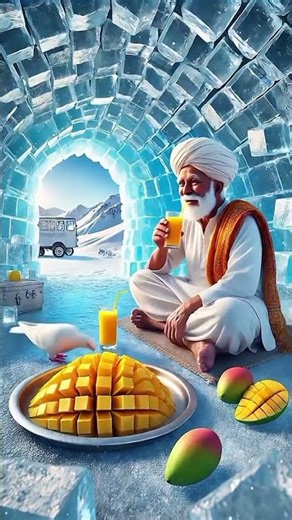 Duniya ki pehli Baraf wali Bus? 😱 #Viral #Trending #shortsfeed #shorts #ai