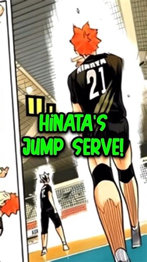 Hinata’s Jump Serve 🤯 #hinatashoyo #jumpserve #haikyuu