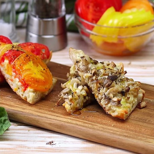 Ricotta Bocconcini Bruschetta