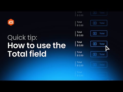 Learn how to use the Total field in Gravity Forms (pricing fields explained)