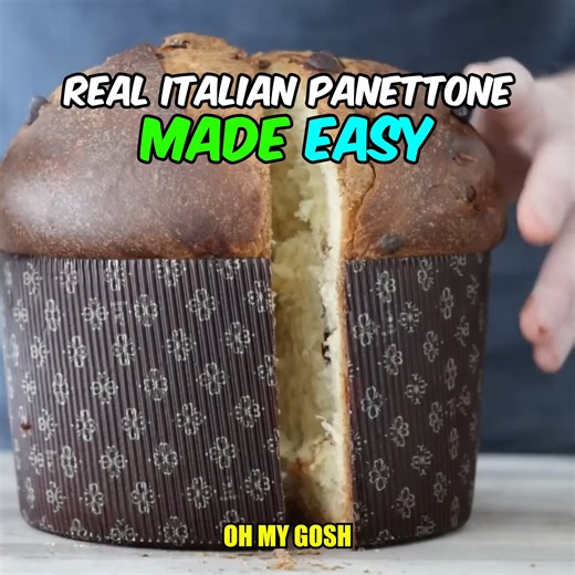 Real panettone, made easy 🇮🇹🍞 #panettone #italianfood | Chef Billy Parisi