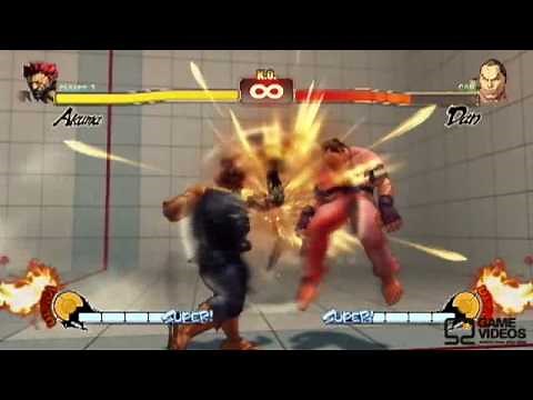 street fighter 4 akuma combo vid