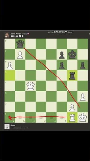 Chess Aerial Powers passed pawns lead to Queen trap
