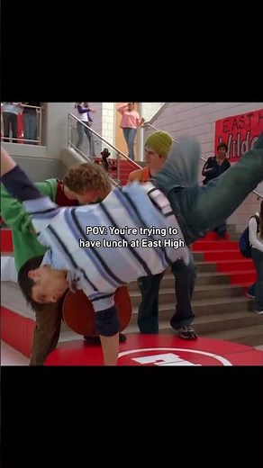 POV: You’re trying to have lunch at East High 😥🍟 | High School Musical | Disney Channel Music