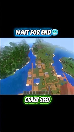 Minecraft's Crazy SPAWN Seed! This seed will give you VILLAGES BIOMES and OP Loot Near The SPAWN🥶