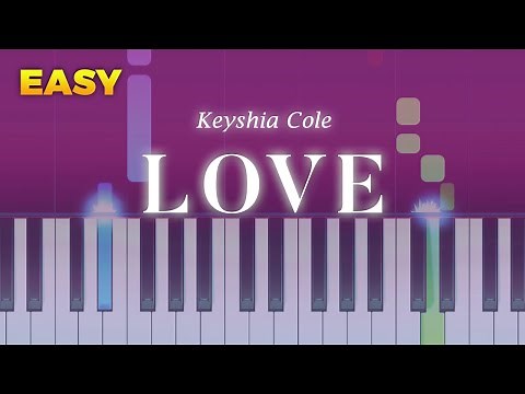 Keyshia Cole - Love - EASY Piano TUTORIAL by Piano Fun Play