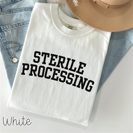 Sterile Processing Tech Comfort Colors Shirt, Surgical Technician Crewneck, Gift for Sterile Processing Tech, Graduation Gift - Etsy
