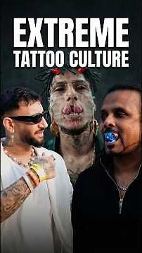 Extreme Tattoo Culture 😳 You Won’t Believe This #kamzinkzone #tattooculture #extremertattoo