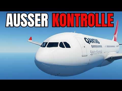 315 Personen sitzen in einem gefährlichen Flugzeug fest! Qantas Flug 72