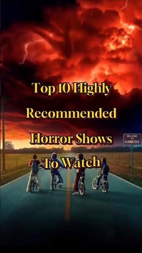 Top 10 Highly Recommended Horror Shows to Watch #top10 #horror