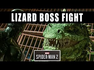 Lizard boss Marvel's Spider Man 2 - How to beat Lizard Spider Man 2 PS5