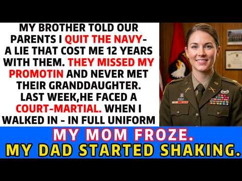 My Brother Told Our Parents I Quit the Navy — 12 Years Later They Saw Me in Court in Full Uniform
