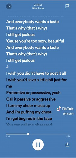 Jealous Nick Jonas Lyrics