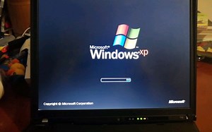 IBM T42 WINDOWS XP 实机开机