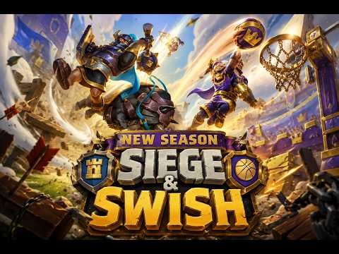 🔴NEW SEASON LIVE 🔥 Siege & Swish Update Gameplay!🔴 #clashroyale