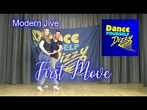 First Move. Beginners Modern Jive Dance Move.