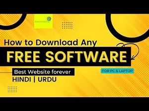 How to download any software for PC / Laptop | Urdu / Hindi