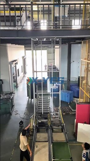 vertical coveyor lift--let transport become easier #machine #materialhandling #verticalconveyor