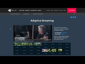 JW Player & Wowza Masterclass: Apple HLS Adaptive Bitrate Streaming