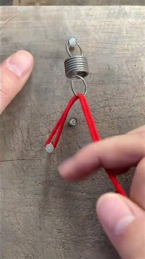 Heavy-Duty Spring Repair – Quick & Easy Fix Hack That Works 🔧" #shortsfeed