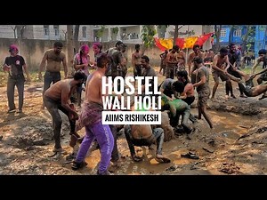 AIIMS RISHIKESH HOLI VLOG | Hostel And Streets of Rishikesh