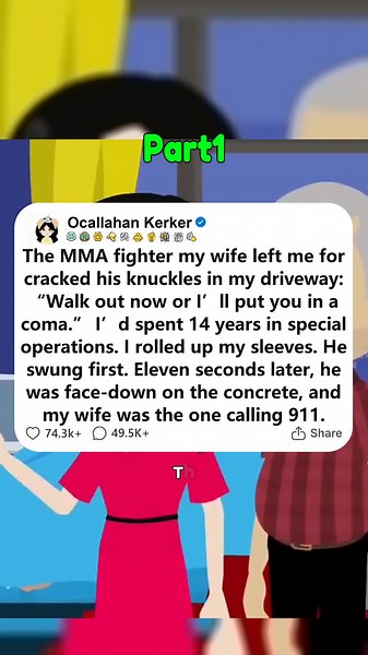 The MMA fighter my wife left me for cracked his knuckles in my driveway: “Walk out now or I’ll put you in a coma.” I’d spent 14 years in special operations. I rolled up my sleeves. He swung first. Eleven seconds later, he was face-down on the concrete, and my wife was the one calling 911. The MMA fighter my wife left me for cracked his knuckles in my driveway: “Walk out now or I’ll put you in a coma.” I’d spent 14 years in special operations. I rolled up my sleeves. He swung first. Eleven second