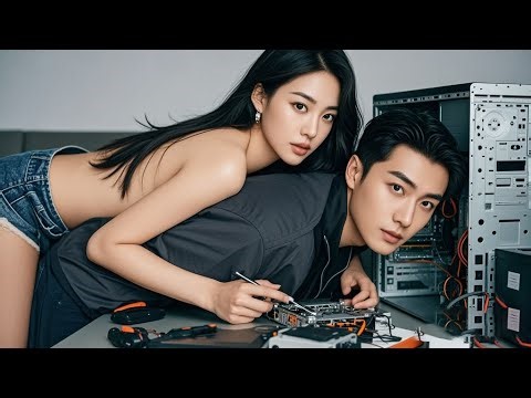 Man fixed computer and argued with female customer — returned with a beautiful wife!