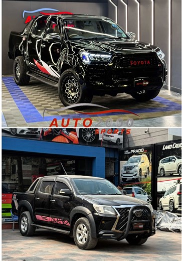 VIGO UPGRADE INTO REVO GR WITH OFF ROAD STYLE ALLOY WHEELS🛞 #auto2000sports
