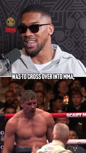 AJ IN THE OCTAGON? 😳 Anthony Joshua discusses a potential crossover into MMA 👀