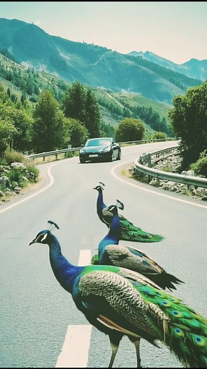 64K reactions · 6K shares | How did the three peacocks save them from danger? #reels #save #life | Rana Sohel | Facebook