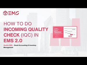 How to Do Incoming Quality Check (IQC) in EMS 2.0 | Step-by-Step Guide | Hexbis EMS #11