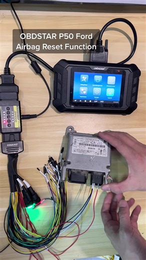 Ford Airbag Reset Function with OBDSTAR P50 | Car Diagnosis Tools