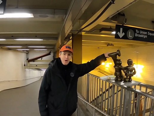 The NYC Subway is more than just a transport system, it's also an art gallery. In this video, Darryl from NYC Subway Art Tour introduces you to Life Underground by artist Tom Otterness Studio, which you could find at the 14th Street Station. This is Part 1 of a longer video. Watch the full video here - https://www.facebook.com/FreeNewYorkTours/videos/2481218085389600/ New York City Travel Tips (Free Tours by Foot) | Tours by Foot - New York City