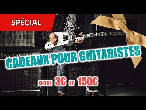 10 idées de cadeaux sympas pour guitaristes !