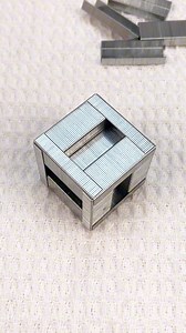 13K views · 51 reactions | staple cube craft #cube #staple #diy #kids #fun #easy #craft #creative #geometry #handmade | paper craft ideas | Facebook