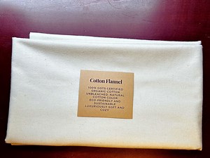 Organic Cotton Flannel, Unbleached Cotton, Organic Cotton, 100% GOTS Certified Cotton Flannel Fabric by the Yard - Etsy