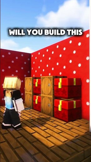 Easy Christmas House You'll Actually Build #tutorial #minecraft #shorts
