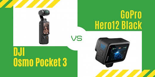 【徹底比較】DJI｢Osmo Pocket 3｣VS GoPro｢HERO12 Black｣おすすめカメラは？ | DroneWiki