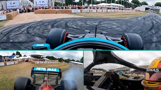 古铁雷兹 w10 古德伍德速度节第一视角